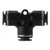 Midland Industries 640300C - Union Tee, 3/16" Push" Tube x 3/16" Push" Tube x 3/16" Push" Tube