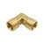 Midland Industries 19124 - Union Elbow Body, 1/4" Compression x 1/4" Compression, Brass