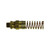 Midland Industries 38345 - Adapter w/ Spring, 1/2" Hose x 3/8" MPT, Brass