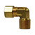 Midland Industries 19224 - Elbow, 1/4" Compression x 1/8" MIP, Brass