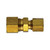 Midland Industries 18085 - Reducing Union, 7/8" Compression x 3/8" Compression, Brass