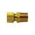 Midland Industries 18200 - Adapter, 3/4" Tube OD x 1/2" Male NPTF, Brass