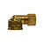 Midland Industries 18250 - 90° Elbow, 3/8" Compression x 3/4" NPT(F)F, Brass