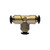 Midland Industries 20742N - Union Tee, 5mm Push-In x 5mm Push-In x 5mm  Push-In, Brass, Nickel-Plated