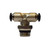 Midland Industries 20683N - Swivel Branch Tee, 6mm Push-In x 1/4" NPT(M) Global x 6mm  Push-In, Brass, Nickel-Plated