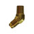 Midland Industries 28738F - 45° Elbow, 3/4" Male JIC x 1/2" MIP, Brass