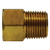 Midland Industries P-210-34 - Adapter, 3/16" Converted Flared x 1/4" Converted Flared, Brass