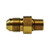 Midland Industries 28706 - Straight Adapter, 3/8" Female 37° JIC Flared x 1/8" NPT(M)F, Brass