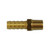 Midland Industries 32001 - Rigid Adapter, 1/8" Hose x 1/8" Male NPTF, Brass