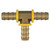 Midland Industries 30339 - Gripon Tee, 5/8" Hose Barbed x 5/8" Hose Barbed x 5/8" Hose Barbed, Brass