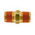 Midland Industries 28214CVS - Heavy Hex Nipple, 1/2" MIP x 1/2", 1.81" Brass