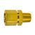 Midland Industries 120AH-BB-BW -Champion Brass Adapter, 1/4" Female NPTF x 1/4" Male NPTF, Brass