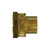 Midland Industries 30018 - Straight Rigid Adapter, 3/4" FGH x 3/8" FIP, Brass