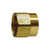 Midland Industries 30078 - Straight Rigid Adapter, 3/4" FGH x 1/2" FIP, Brass