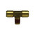 Midland Industries 720808 - Branch Tee, 1/2" Push-In x 1/2" MIP x 1/2"  Push-In, Brass