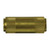 Midland Industries 620663A - Straight Union, 4mm Push" Tube x 4mm Push" Tube, Brass