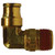 Midland Industries 691218SA - Swivel Elbow, 5/8" Push-In x 3/4" MPT, Brass