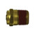 Midland Industries 680300 - Connector, 3/16" Push-In x 1/16" MPT, Steel