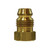 Midland Industries 16009 - Double Compression Sleeve Break-Away Nut, 1/8" Threaded, Brass
