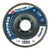 WEILER 51061 TigerPaw Super High Density Flap Disc, 4-1/2", 40 Grit, 7/8" Arbor