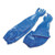 Honeywell NK803ES/9 Nitri-Knit Supported Nitrile Gloves, Elastic Cuff, Interlock Lined, 9, Blue