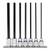 PROTO J49907XL 7 Piece Extra-Long Hex Bit Socket Set, 3/8"