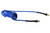 Coilhose Pneumatics PU38-50-B Flexcoil, 3/8" x 50', 3/8" NPT Rigid Strain Relief Fittings, Blue