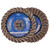 PFERD 45920 - Flap Disc, PVL-R, POLIVLIES CURVE, 4-1/2" x 7/8, Coarse, Aluminum oxide