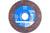 PFERD 48243 - POLINOX Unitized Wheel, 5" x 1/4 x 1, Coarse, Medium-Hard, 6AC, Aluminum oxide