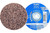 PFERD 48513 - COMBIDISC Unitized Disc, 2" Dia, Type CD, Coarse, Medium-Hard, 6AC, Aluminum oxide