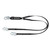 Safewaze 024-2140 - PRO-Shield 6′ Energy Absorbing Lanyard: Dual Leg, Snap Hooks