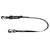 Safewaze 024-2137 - PRO-Shield 6′ Energy Absorbing Lanyard: Alu Snap Hook