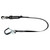 Safewaze 024-2139 - PRO-Shield 6′ Energy Absorbing Lanyard: Alu Rebar Hook
