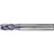 PFERD 23003047 Chamfered End Mill, 4-flutes, 5/16" Dia, 5/8" APMX, 2-1/2" OAL, Cyl. Shank