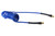 Coilhose Pneumatics PU38-504-B Flexcoil, 3/8" x 50', 1/4" NPT Rigid Strain Relief Fittings, Blue