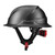 LIFT HRXF-25CKE2 - RADIX Non-Vented Type 2 Safety Helmet Full Brim Hard Hat (Black Carbon)