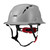 LIFT HRXF-25YC2 - RADIX Vented Type 2 Safety Helmet Full Brim Hard Hat (Gray)