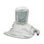ALLEGRO 9913-CVS - Double Bib Pharmaceutical Maintenance Free Saran Hood w/ Flow Control Valve