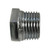 Midland Industries 45504 - Hex Bushing, 1/2" MPT x 1/4" FPT, Bronze, Chrome-Plated
