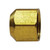 Midland Industries 10075N - Cap, 1/4" SAE 45-deg Flare, Nickel-Pltd Brass