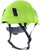 Jackson Safety 22106 Type 2 Hard Hat - Non-Vented Helmet with Side Impact Protection - ANSI Z89.1 Type 2 Class E & OSHA Compliant HV Green