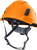 Jackson Safety 22123 Type 2 Hard Hat - Vented Helmet with Side Impact Protection - ANSI Z89.1 Type 2 Class C & OSHA Compliant HV Orange