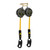 Safewaze 024-5501 Latitude Pro Arc Flash 10' Dual Web SRL-P: 9012 BWB, Dielectric Snap Hook