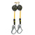 Safewaze 024-5499 - Latitude Pro Arc Flash 10' Dual Web SRL-P: 9012 BWB, Rebar Hook