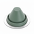 Master Flash RD101DG #1 Universal Master Pipe Flashing Boot for Metal Roof, up to 1-7/8" Pipe Range (Dark Green 15pk)