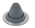 Master Flash RD101NG #1 Universal Master Pipe Flashing Boot for Metal Roof, up to 1-7/8" Pipe Range (Dark Gray 15pk)