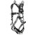 Safewaze 025-1766 - PRO+ Slate Full Body Retrieval Harness: Alu 3D, Alu Shoulder D's, Alu QC Chest, Alu FD, TB Legs (M)
