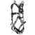 Safewaze 025-1771 PRO+ Slate Full Body Retrieval Harness: Alu 3D, Alu Shoulder D's, Alu QC Chest, Alu FD, TB Legs (4X)