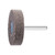 PFERD 47902 - Unitized Mounted Point, Cylindrical Shape, 2"x 1/2, 3SF (MW), 1/4" Shank