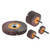 WALTER 15G308 - 6-1/2" x 2" COOLCUT Flap Wheels, 80 Grit